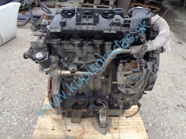 motor na peugeot 207 1,6hdi, 9HX, 66kw